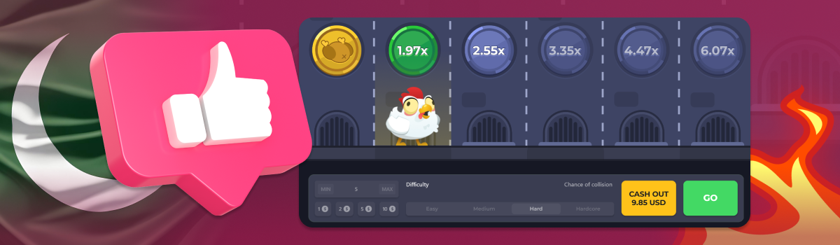 Chicken Road PK game characteristics